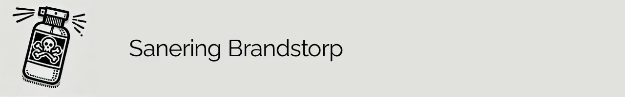 Sanering Brandstorp