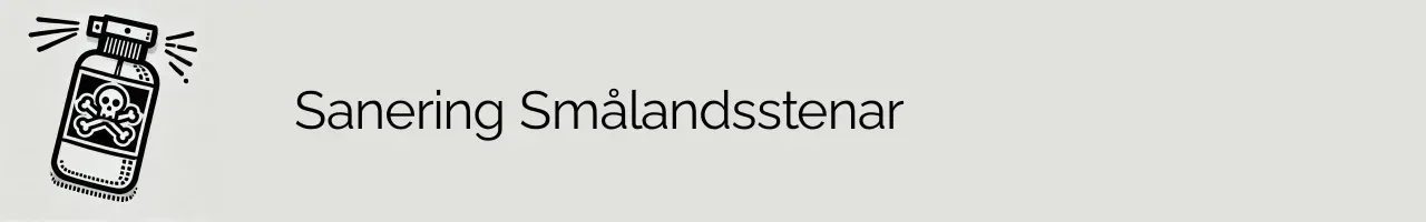 Sanering Smålandsstenar