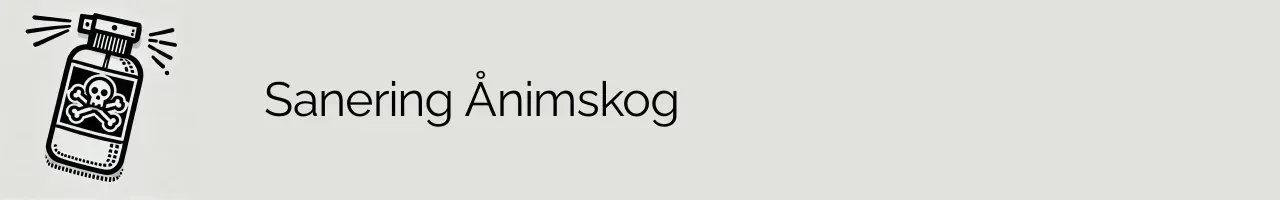 Sanering Ånimskog